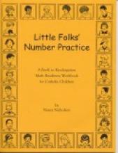 Book cover: 'Little Folks' Number Practice'