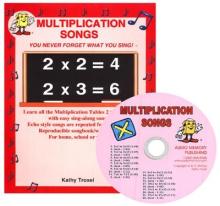 Book cover: 'Multiplication Songs'